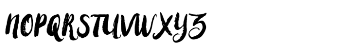 Brush Beaute Font UPPERCASE