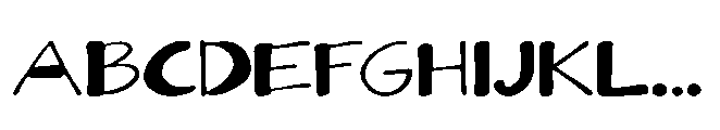 Brush Hiccup Caps FONT