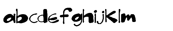 Brush Hiccup Jump FONT