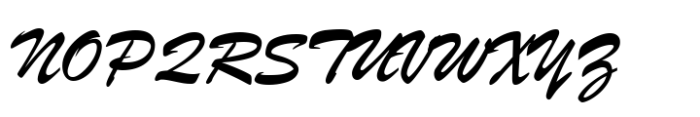 Brush Script Std Italic Font UPPERCASE