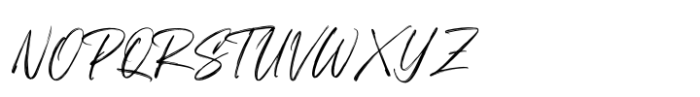 Brush Sinergi Font UPPERCASE