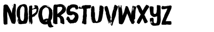 Brush Up Brush Up Font LOWERCASE