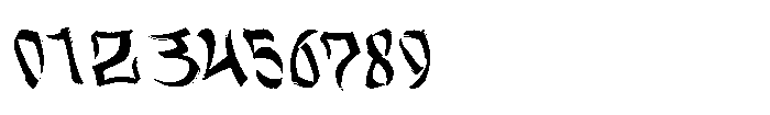 Brush Vandal Display Font OTHER CHARS