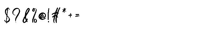 Brushability Font OTHER CHARS