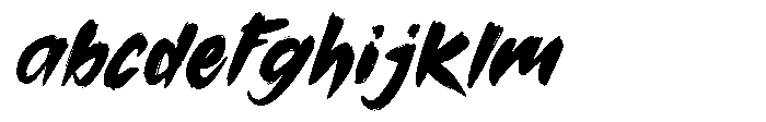 Brushed Regular FONT