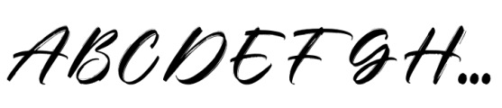 Brushong Regular Font