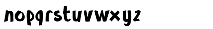 Brushyo Font LOWERCASE