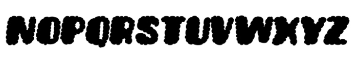 Brusnika Cloud Italic Font UPPERCASE