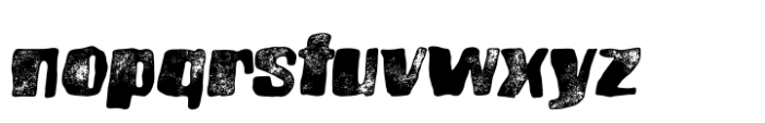 Brusnika Ink Letterpress Italic Font LOWERCASE