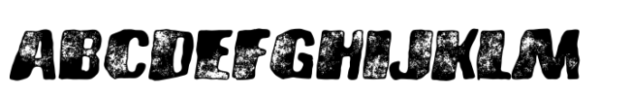 Brusnika Molten Letterpress Italic Font UPPERCASE