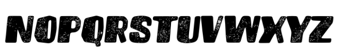 Brusnika Pressed Italic Font UPPERCASE