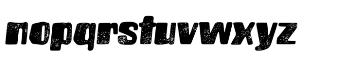 Brusnika Pressed Italic Font LOWERCASE
