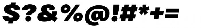 Bruta Glb Regular Black Italic Font OTHER CHARS