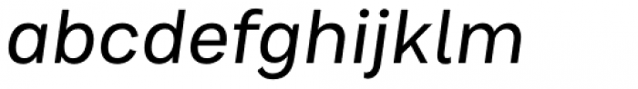 Bruta Global Regular Italic Font LOWERCASE