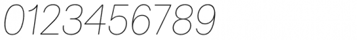Bruta Global Regular Thin Italic Font OTHER CHARS
