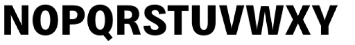 Bruta Pro Condensed Bold Font UPPERCASE