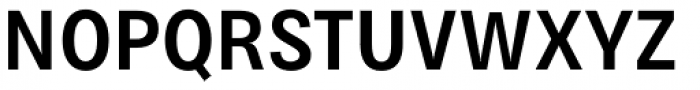 Bruta Pro Condensed Semi Bold Font UPPERCASE