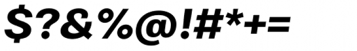 Bruta Pro Regular Bold Italic Font OTHER CHARS