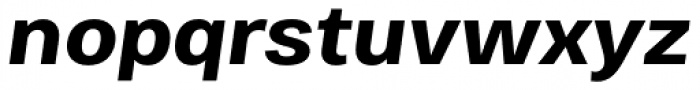 Bruta Pro Regular Bold Italic Font LOWERCASE
