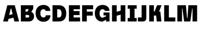 Brutal Milk No 3 Black Font UPPERCASE