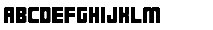 Brutalist Regular Font UPPERCASE