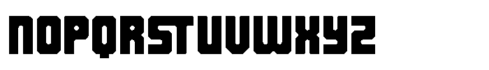 Brutalist Regular Font LOWERCASE