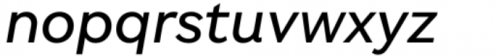 Brutalista Regular Italic Font LOWERCASE