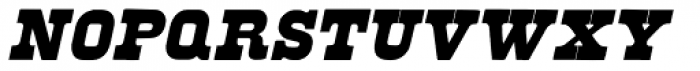Brute Aldine Italic Font UPPERCASE
