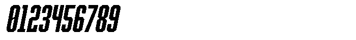 Bruteforce Extra Bold Italic Font OTHER CHARS