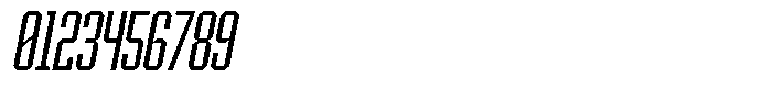Bruteforce Italic Font OTHER CHARS
