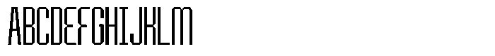 Bruteforce Light Font UPPERCASE