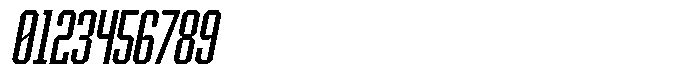Bruteforce Medium Italic Font OTHER CHARS