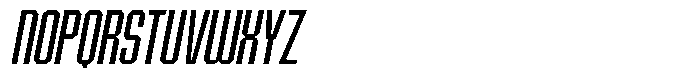 Bruteforce Medium Italic Font LOWERCASE
