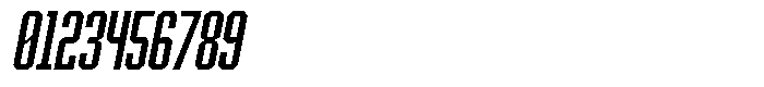 Bruteforce Semi Bold Italic Font OTHER CHARS