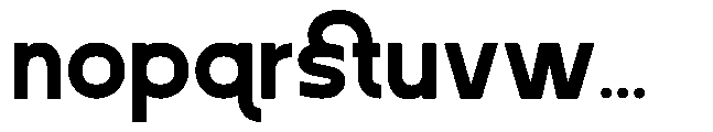 Brutelo Bold Font LOWERCASE