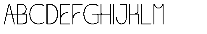 Brutelo Light Font UPPERCASE
