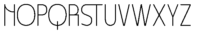 Brutelo Light Font UPPERCASE