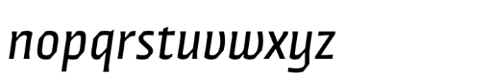 Brutman 85 italic Font LOWERCASE