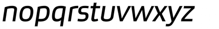 Bruum FY Italic Font LOWERCASE
