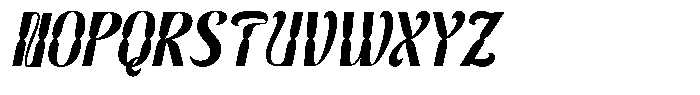 Brylan Italic Font UPPERCASE