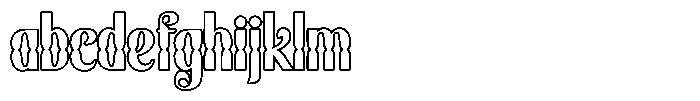 Brylan Outline FONT