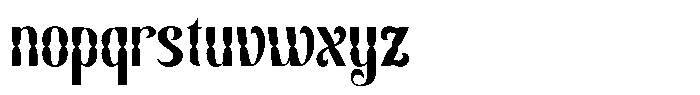 Brylan Regular Font LOWERCASE