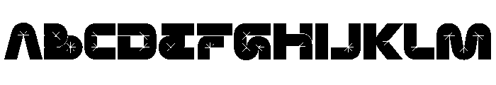 BRASS Filled E8111f5f Font UPPERCASE