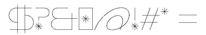 BRASS Light 4fbfad60 Font OTHER CHARS