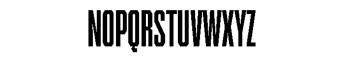 BRICKTRIAL Bold Instance Font UPPERCASE