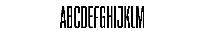 BRICKTRIAL Book Instance Font UPPERCASE