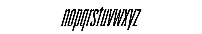 BRICKTRIAL BookItalic Instance Font LOWERCASE