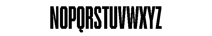 BRICKTRIAL Extrabold Instance Font UPPERCASE