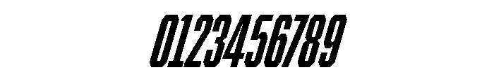 BRICKTRIAL ExtraboldItalic Instance Font OTHER CHARS