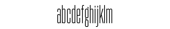 BRICKTRIAL Extralight Instance FONT